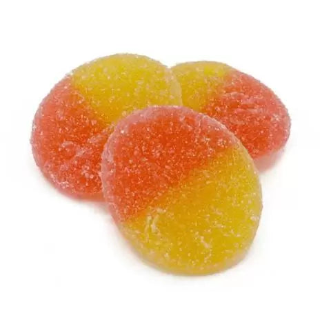 Peach slices - Portion size 4 sweets (GF)