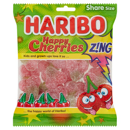 Haribo Happy Cherries Z!ng Share Bag
